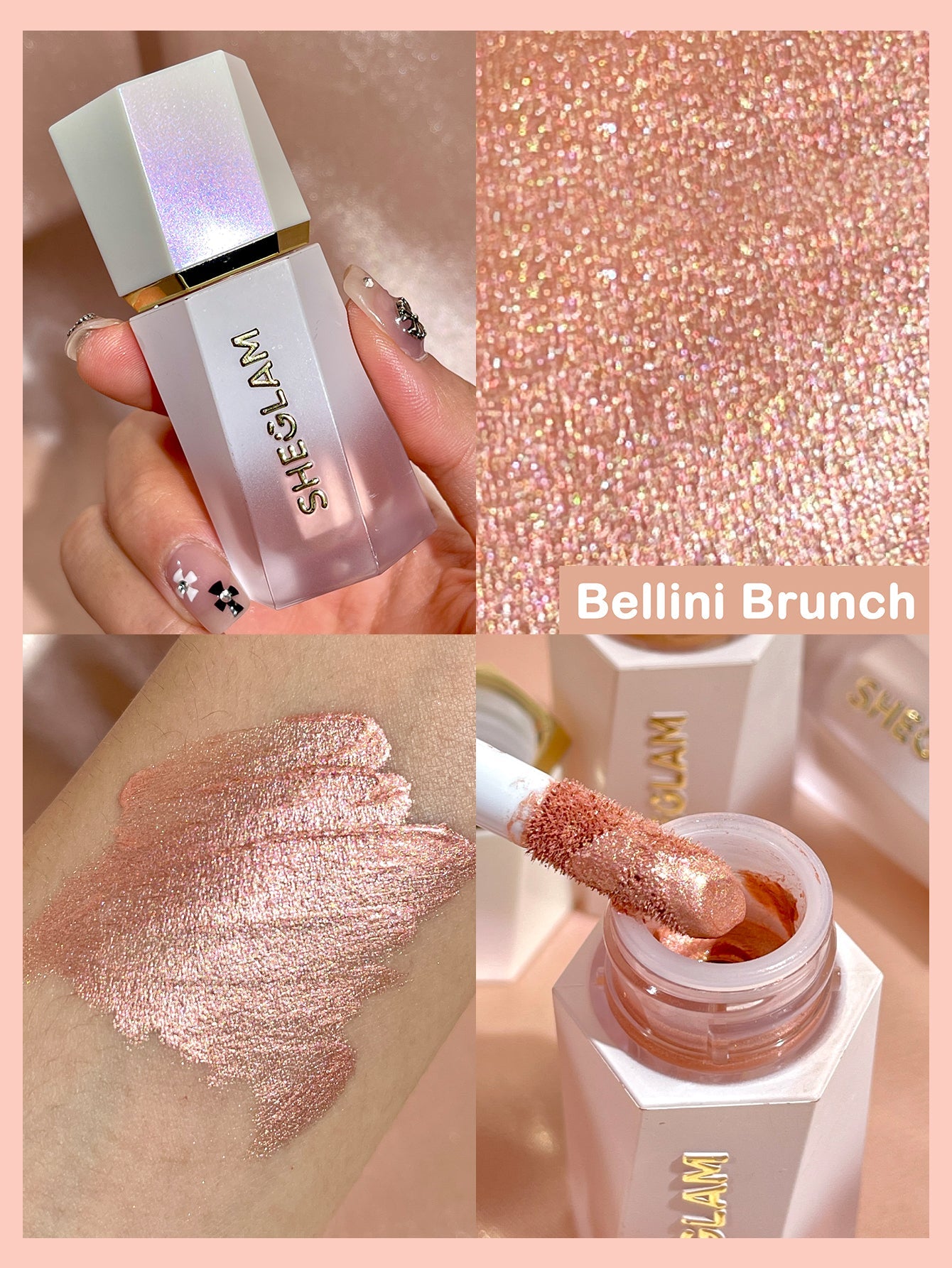 Glow Bloom Liquid Highlighter - Bellini Brunch