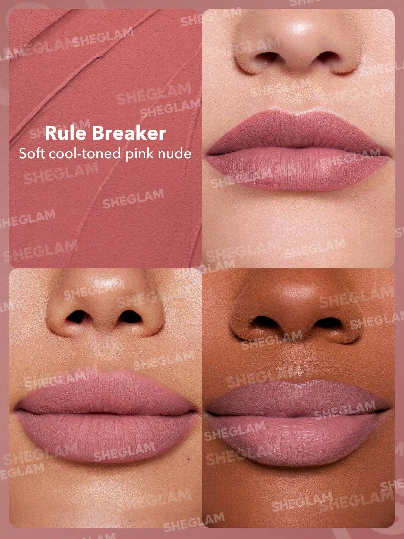 Dynamatte Boom Long-Lasting Matte Lipstick-Rule Breaker